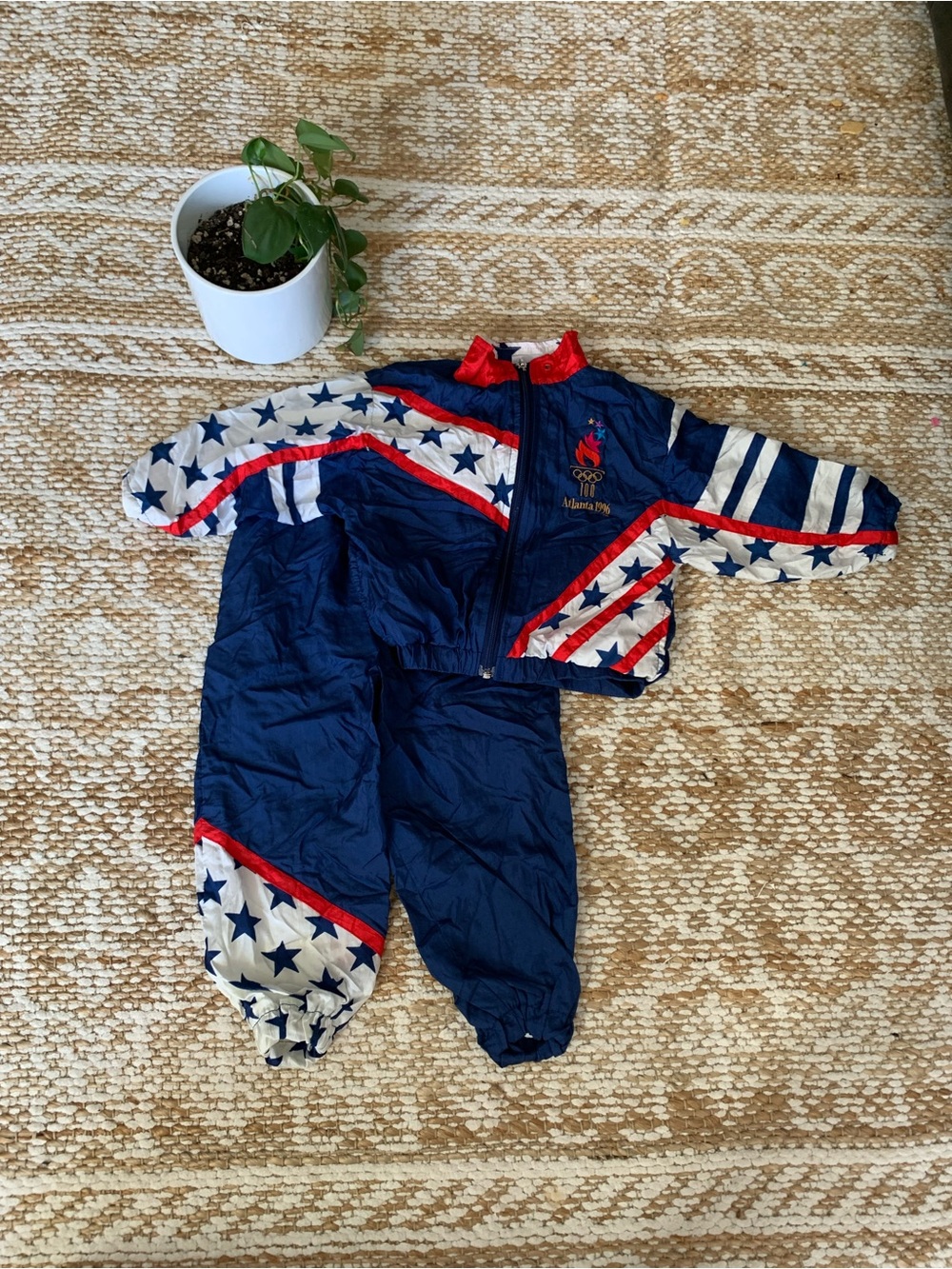 Vintage 1996 Atlanta Olympics track suit